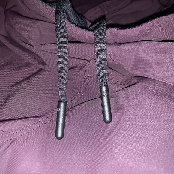 Lululemon Cutback Track Pants Men L Dark Purple Zip Pocket Straight Athletic Run - Picture 13 of 15